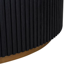 Load image into Gallery viewer, Mason Round Coffee Table - Medium Black