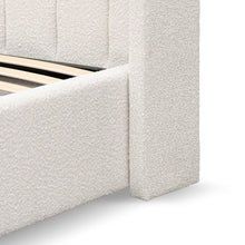 Load image into Gallery viewer, Queen Sized Bed Frame - Snow Boucle