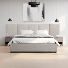 Load image into Gallery viewer, LENNOX - King Bed Frame - Clay Grey with Storage