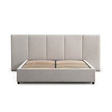 Load image into Gallery viewer, LENNOX - King Bed Frame - Clay Grey with Storage