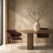 Load image into Gallery viewer, Brunella Oval Dining Table - 2.4m Antique Gold