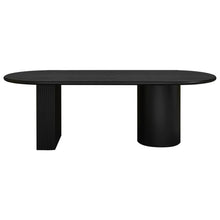 Load image into Gallery viewer, Brunella Oval Dining Table - 2.4m Black