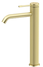 Load image into Gallery viewer, Mica Fluted Tall Basin Mixer