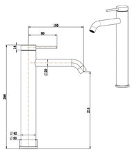 Load image into Gallery viewer, Mica Tall Basin Mixer