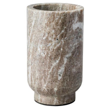 Load image into Gallery viewer, Aries Marble Vase - Small Natural