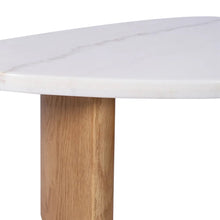 Load image into Gallery viewer, Solstice Ivory Cloud Marble Tables Set of 3 - Oak (PRE-ORDER)