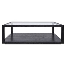 Load image into Gallery viewer, Sadie Oak Rectangle Coffee Table - Black
