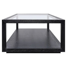 Load image into Gallery viewer, Sadie Oak Rectangle Coffee Table - Black