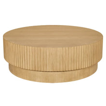Load image into Gallery viewer, Avery Round Coffee Table - Natural Oak