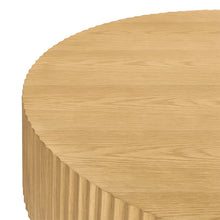 Load image into Gallery viewer, Avery Round Coffee Table - Natural Oak