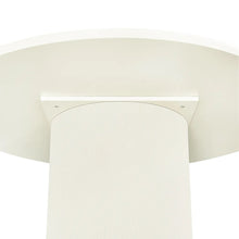 Load image into Gallery viewer, Eli Round Dining Table - 1.2m Ivory