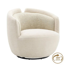 Load image into Gallery viewer, Pasadena Swivel Chair - Ecru