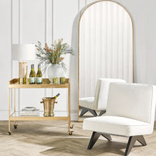 Load image into Gallery viewer, Archibald Floor Mirror - Gold Leaf