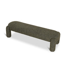 Load image into Gallery viewer, Verona Long Ottoman - Basil Green