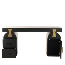 Load image into Gallery viewer, Elm Home Office Desk - Full Black