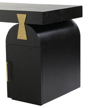 Load image into Gallery viewer, Elm Home Office Desk - Full Black