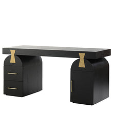Load image into Gallery viewer, Elm Home Office Desk - Full Black
