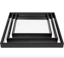 Load image into Gallery viewer, Miles Mirrored Tray Black Range
