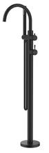 Load image into Gallery viewer, Mica Fluted Freestanding Bath Mixer with Hand Shower β TRIM KIT ONLY