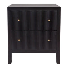 Load image into Gallery viewer, Ariana Bedside Table - Large Black