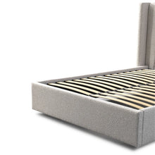Load image into Gallery viewer, Queen Bed Frame - Wide Base in Clay Grey
