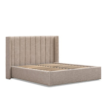 Load image into Gallery viewer, SIENA - King Wide Base Bed Frame - Pale Beige
