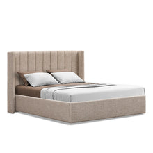 Load image into Gallery viewer, SIENA - King Wide Base Bed Frame - Pale Beige
