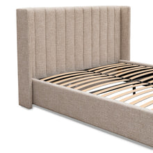 Load image into Gallery viewer, SIENA - King Wide Base Bed Frame - Pale Beige

