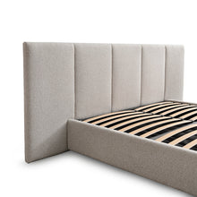Load image into Gallery viewer, LENNOX - King Bed Frame - Clay Grey with Storage
