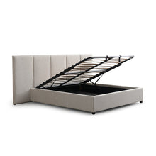 Load image into Gallery viewer, LENNOX - King Bed Frame - Clay Grey with Storage
