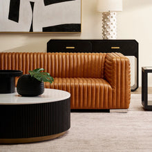 Load image into Gallery viewer, Mason Round Coffee Table - Medium Black
