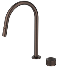 Load image into Gallery viewer, Mica Fluted Pull-Out Hob Mixer Set
