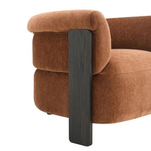Load image into Gallery viewer, Arcadia Arm Chair - Rust Chenille
