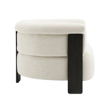 Load image into Gallery viewer, Arcadia Arm Chair - Ivory Chenille
