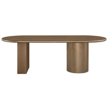 Load image into Gallery viewer, Brunella Oval Dining Table - 2.4m Antique Gold
