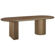 Load image into Gallery viewer, Brunella Oval Dining Table - 2.4m Antique Gold
