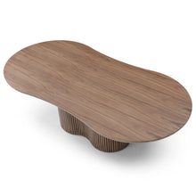 Load image into Gallery viewer, Freeform Dining Table 2.39m - Walnut
