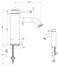 Load image into Gallery viewer, Mica Heritage Basin Mixer
