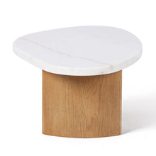 Load image into Gallery viewer, Solstice Ivory Cloud Marble Tables Set of 3 - Oak (PRE-ORDER)
