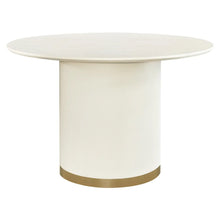 Load image into Gallery viewer, Eli Round Dining Table - 1.2m Ivory
