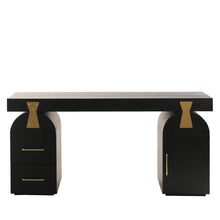 Load image into Gallery viewer, Elm Home Office Desk - Full Black
