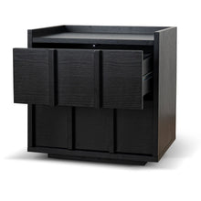 Load image into Gallery viewer, CHELSEA bedside table - Black
