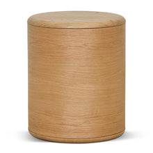 Load image into Gallery viewer, SOLACE Round Bedside Table - Natural
