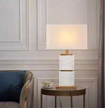 Load image into Gallery viewer, White Marble Lamp
