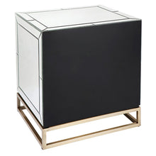 Load image into Gallery viewer, Rochester Mirrored Bedside Table
